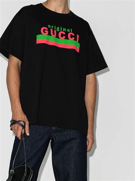 gucci print shirts|gucci t shirt original.